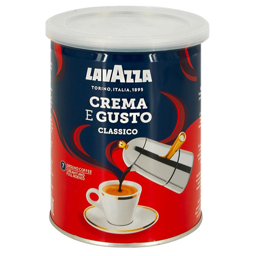 Кава мелена Lavazza Crema e Gusto Classico 250 г/б Оригінал Італія Лавацца Крема е Густо