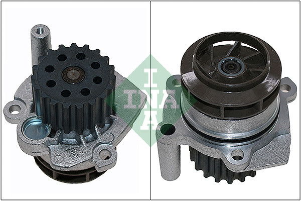 Насос охолодження INA 538 0060 10 SKODA OCTAVIA, SUPERB 1.6, 2.0D/VW CADDY III, GOLF VI, TIGUAN, TOURAN, фото 1