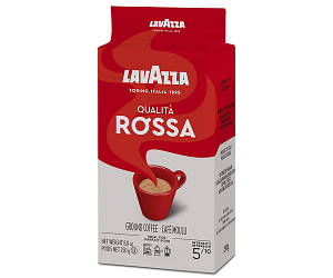 Кава мелена Lavazza Qualita Rossa 250 гр Оригінал Італія Лавацца Росса