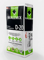 Wallmix D-20 Стяжка напольная, (10-60мм) 25 кг