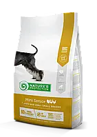 Сухой корм для взрослых собак малых пород старше 7 лет Mini Senior Small Breeds Nature s Protection 2 кг (мясо