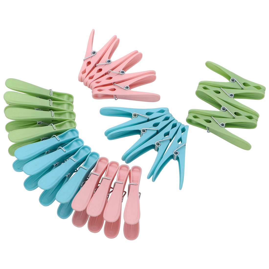 Прищіпки пластмасові для білизни 24 шт