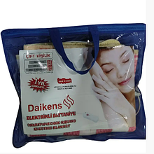 Електричне простирадло односпальне 56х125 см, Ел простирадло з підігрівом Турецьке байкове 56*125 см