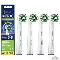 ORAL-B Cross Action насадки для зубной электрощетки 4 шт.