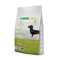 Сухий корм для дорослих собак малих порід Mini Adult Small Breeds Nature's Protection 7.5 кг (м'ясо птиці), фото 3