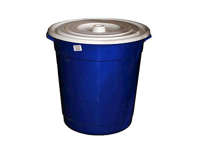 Відра господарська з кришкою