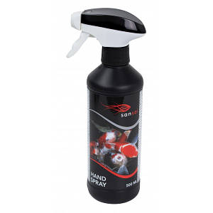 Спрей Sansai Disinfectant Spray 500 ml для дезінфекції рук для ставкової риби, для риби у ставок для УЗВ