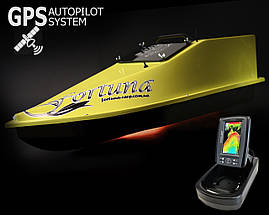 Професійний кораблик Фортуна (27000 mAh) з GPS (Maxi Cortex) і Ехолотом Toslon TF520, фото 3