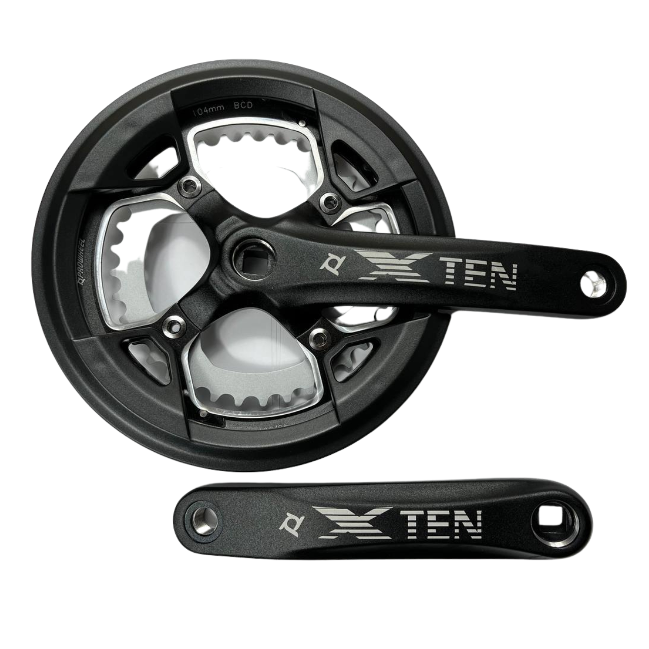 Шатуни Prowheel TEN-751, 36/48T*170mm, з захистом ланцюга