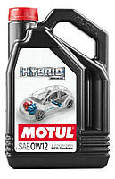 Моторное масло MOTUL / Hybrid 0W12 / 4 л