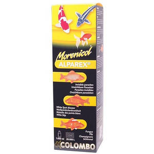 Colombo Morenicol Alparex, 1000 ml (Засіб від невидимих паразитів, білих п'ятен і грибків)