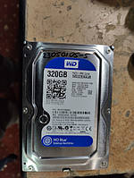 Жесткий диск Винчестер HDD 320 Gb / Гб Western Digital Blue WD3200AAJB 3.5" IDE № 23050105