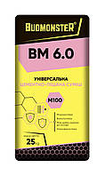 Штукатурка універсальна цементно-піщана Будмостер BM 6.0 25кг
