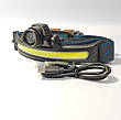 Фонарь налобный RB150-2-P50+COB Line, датчик движения, zoom, фото 9