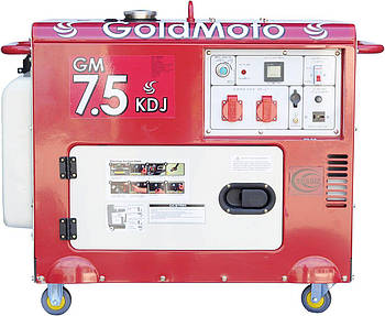 Дизельний генератор GoldMoto GM7.5KDJ