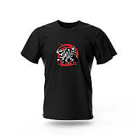 Футболка Fruit of the loom Герої Клинок Розсікаючий демонів - Demon Slayer Чорна 140см (16498, 7753142 - 721