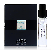 Lalique Imperial Green vial edp 1.8ml (пробник)