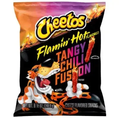 Снеки Cheetos Flamin’ Hot Tangy Chili Fusion Flavored Snack 240.9g