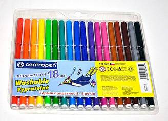 Фломастери Centropen (18 кольорів)
