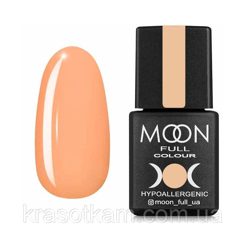 Гель-лак Moon Full Summer No612 абрикосовий, 8 мл.