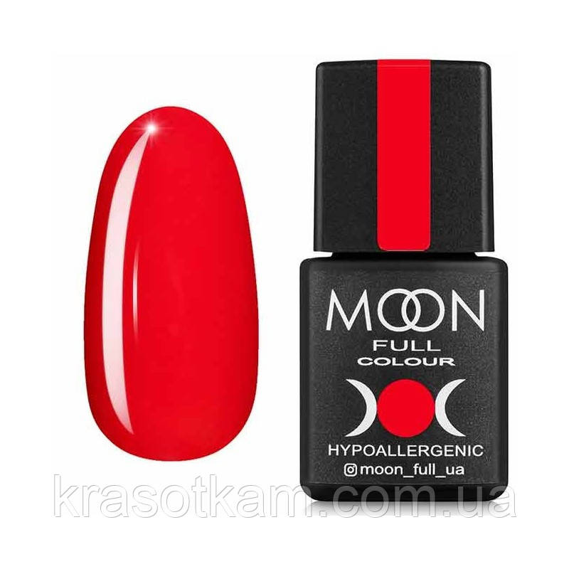 Гель-лак Moon Full Summer No616 рожевато-червоний, 8 мл.