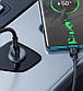 Автомобільний зарядний пристрій XO металевий 1хUSB QC3.0 18W + кабель Lightning CC46 Grey, фото 4