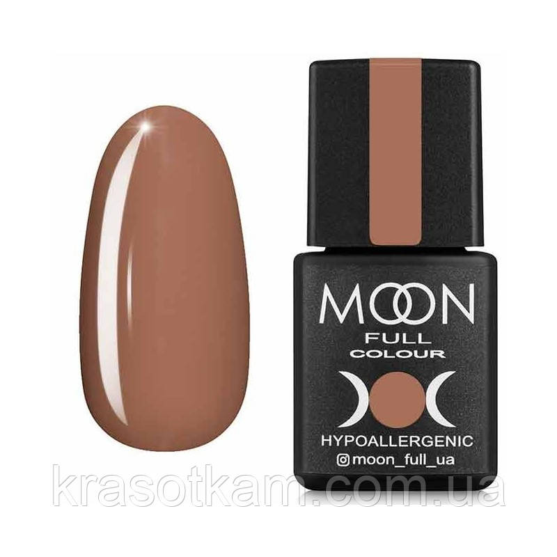 Гель-лак Moon Full Summer No621 кава з молоком, 8 мл.