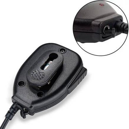 Тангента, мікрофон, маніпулятор для рації BAOFENG KENWOOD HYT WOUXUN TG-01, фото 3