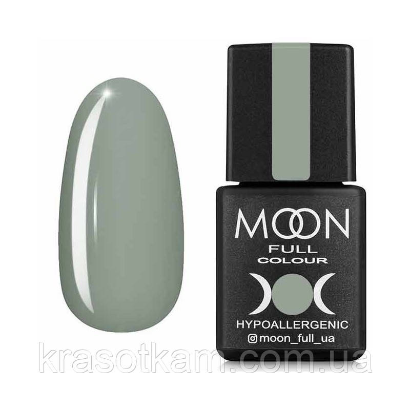 Гель-лак Moon Full Summer No625 оливковий сірий, 8 мл.