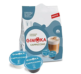 Кава в капсулах Dolce Gusto (Nescafe) Gimoka Cappuccino 16 шт Італія Джимока Нескафе Дольче Густо