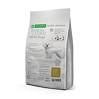 Сухий корм для дорослих собак з білою вовною для малих порід Superior Care White DogsNature's Protection 10 кг (ягня), фото 3