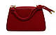 Жіноча сумка на плече 22*13*5 см червона екошкіра, фото 3