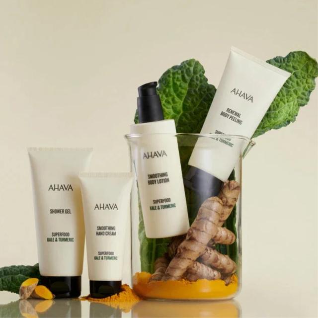 Ahava Kale Turmeric & Dead Sea Minerals Smoothing Hand Cream