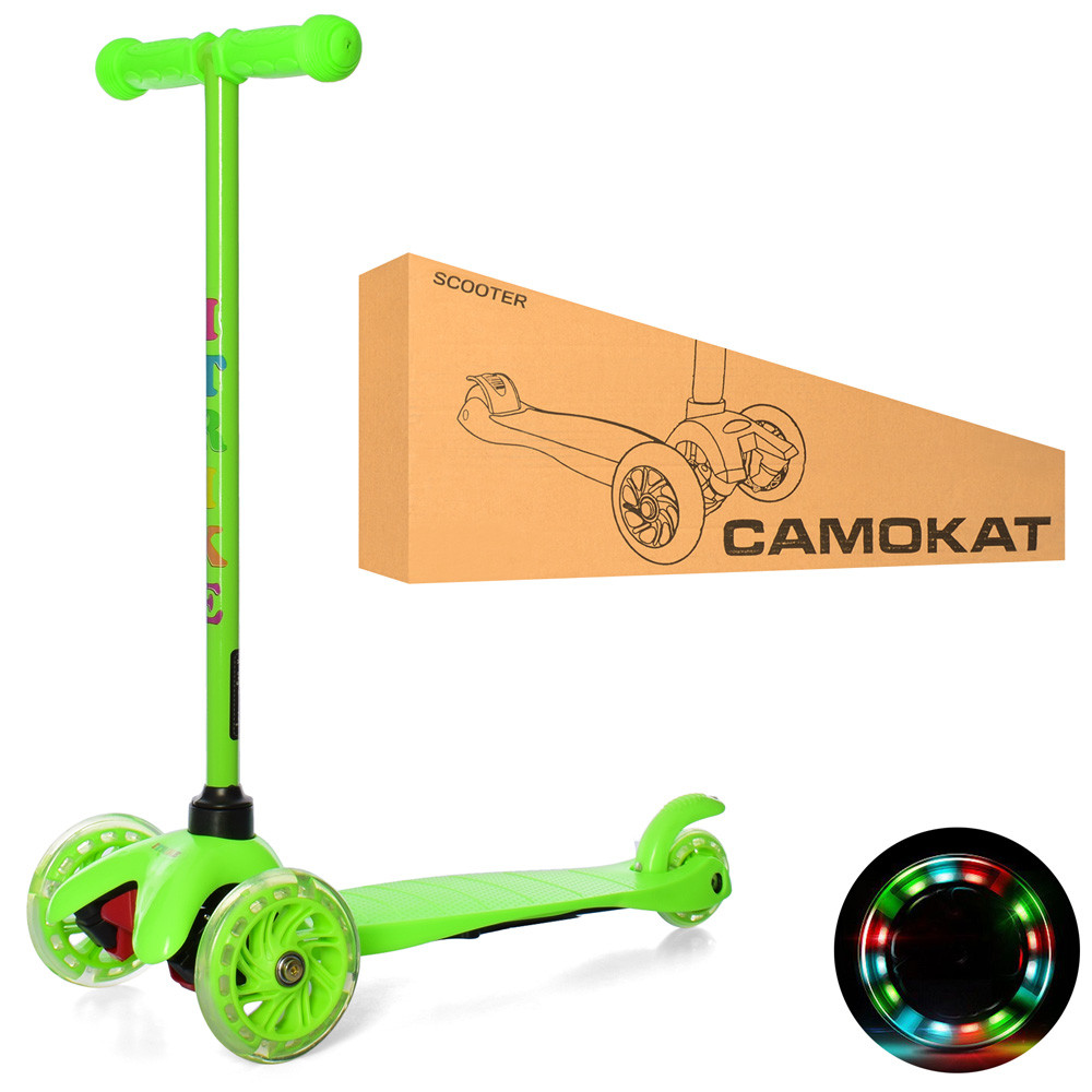 Дитячий самокат iTrike BB 3-013-5-GR