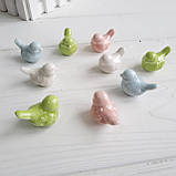 Набір пташки керамічні маленький набір 4 шт., фото 8