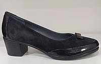 Туфли женские из натуральной замши от производителя модель РМ2502