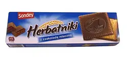 Печиво Sondey Herbatniki z czekolada mleczna 125g