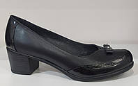 Туфли женские из натуральной кожи от производителя модель РМ2503