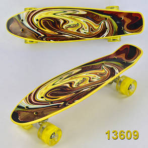 Пенні борд скейт для дитини (2 види, дека 55 см, колеса зі світлом) Best Board 15909, фото 2