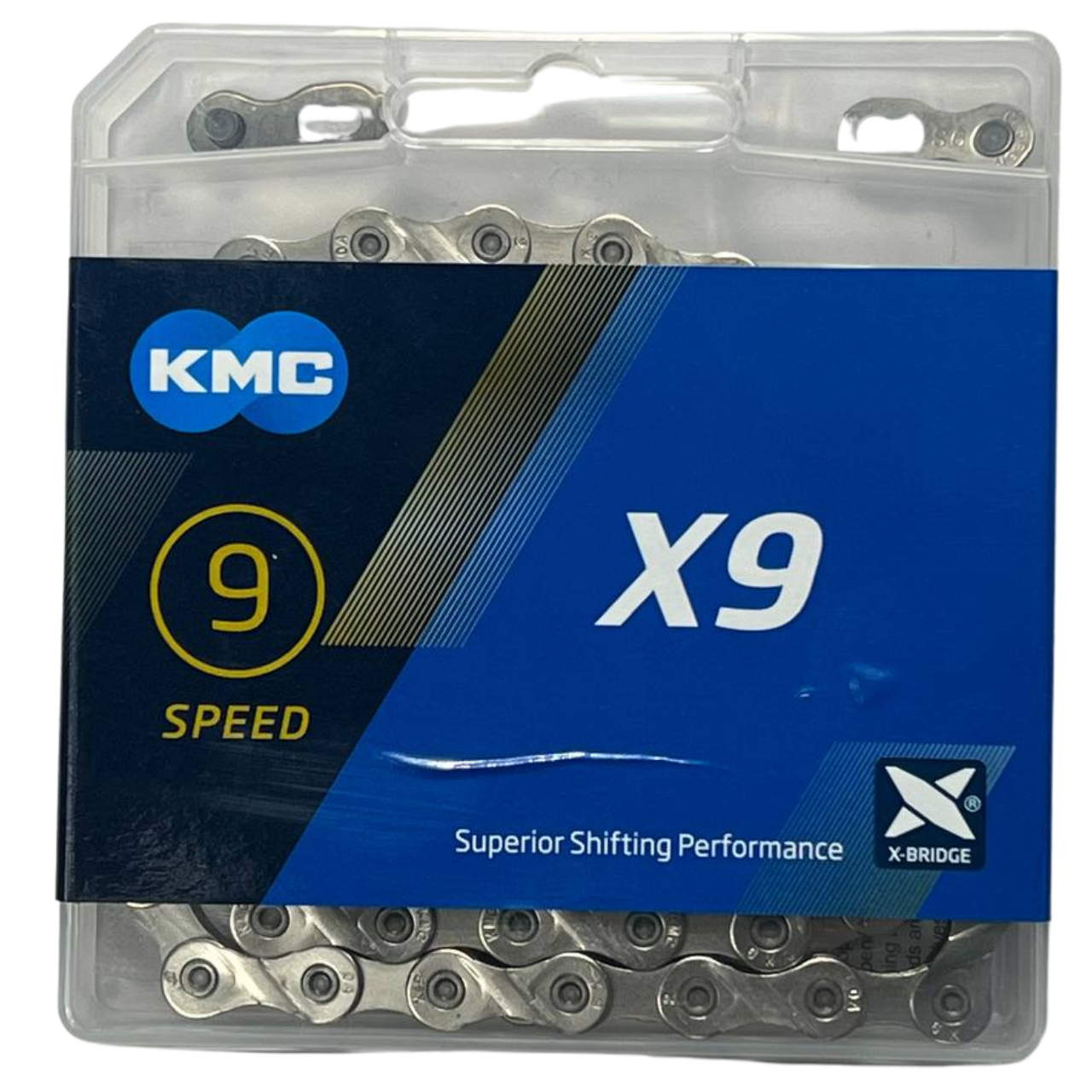 Ланцюг КМС X9, 1/2"х11/128" Silver 116L