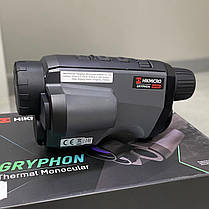 Тепловізійний монокуляр HikMicro Gryphon GH35L LRF, 1800 м, 35 мм, лазерний далекомір (600 м), цифрова камера 1080p, Wi-Fi, фото 5