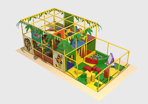 Дитячий ігровий лабіринт Звірята