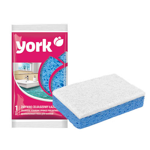 Губка целлюлозная для ванной York, 1шт (ID#1760490030), цена: 35 ...