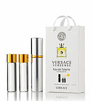 Мини-духи с ферoмонами женский Versace Versense 3х15 мл