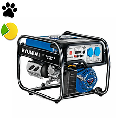 Генератор бензиновий, 5 кВт, Hyundai, 1ф, електростартер, 96dB, 700x540x530, PT6500T ATS, 65130