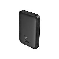 Зовнішній MagSafe акумулятор Baseus Power Bank 6000 mAh 20W (PPCX020001) Black