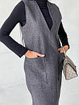 М'який вовняний сарафан, фото 9