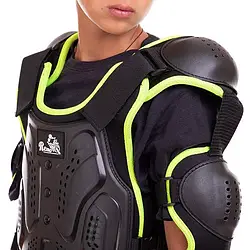 Моточерепаха мотозахист дитячий Чорно-салатовий