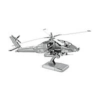 Металевий конструктор 3Д Metal Earth - AH-64 Apache, MMS083