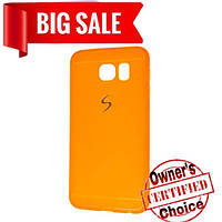 Силикон "CREATIVE CASE" SAMSUNG G920 / S6 ORANGE